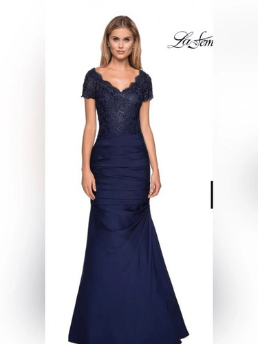 Femme elegant navy lace - femme,