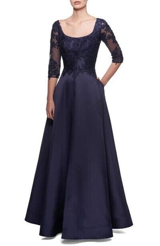 Femme navy blue 4 sleeve - navy,