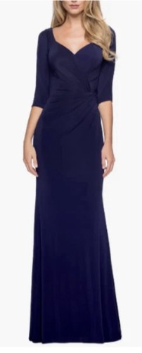 Femme navy ruched 4 - femme,