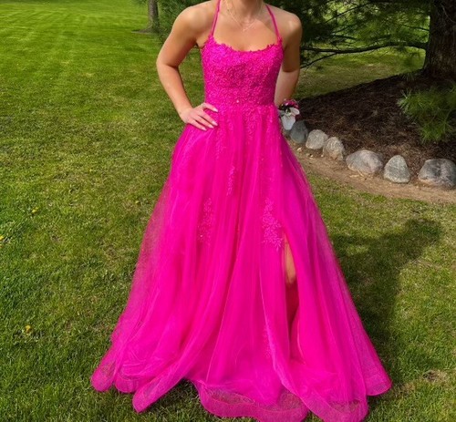 Femme prom dress bright - la,