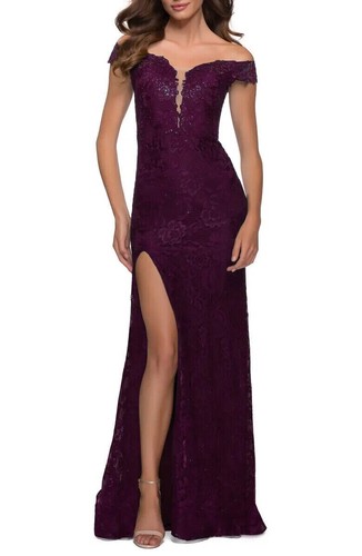 Femme dark berry off - la,