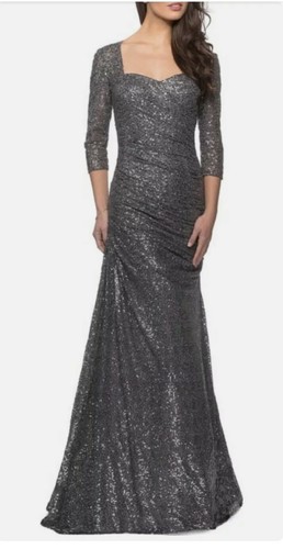 Femme gray gunmetal sequin - la,