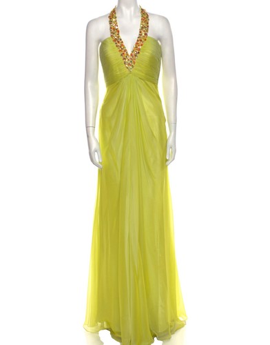 Femme gown neck halter - gown,