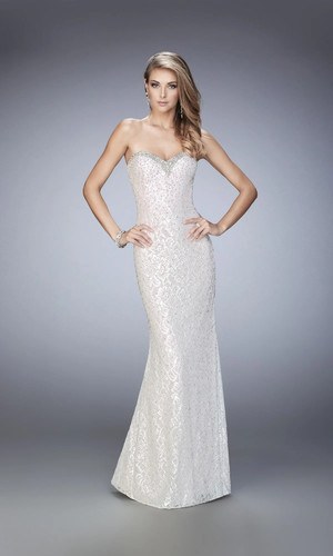 Femme long strapless - femme,