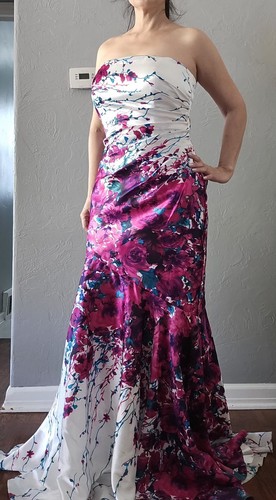Femme party prom gown dress - la,