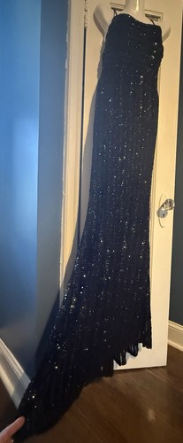 Femme black heavy sequin - femme,