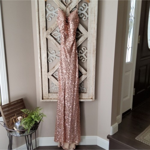 Femme rose gold sequin - femme,
