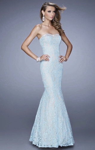 Femme strapless lace - femme,