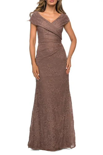 Femme lace off the - off, shoulder