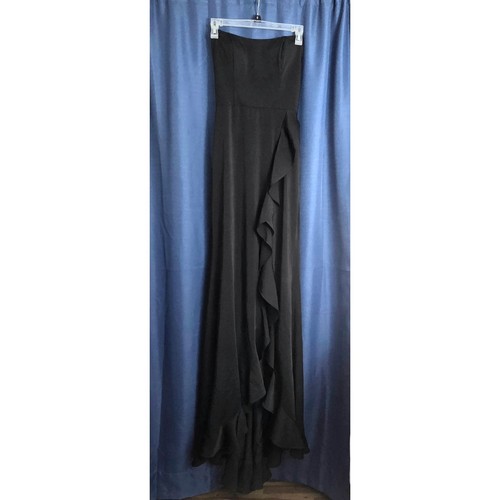 Femme black strapless - la,