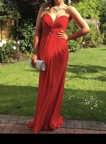 Prom dress red full length - ,