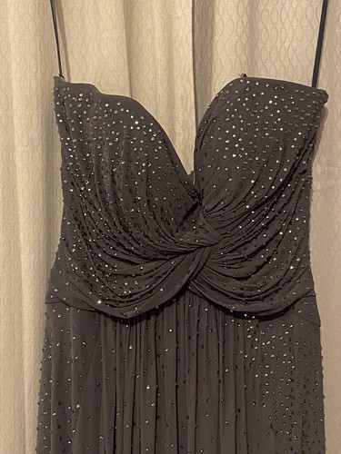 Femme gown brown - la,
