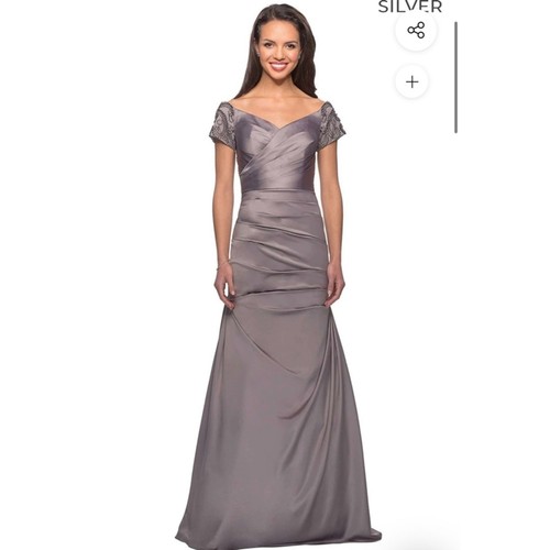 Women femme dress gray - la,