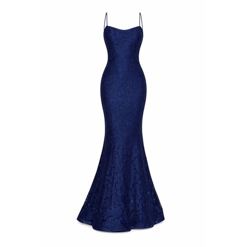 New femme navy blue lace - la,
